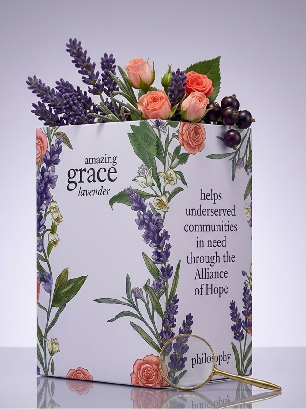 Philosophy Amazing Grace Lavender Eau de Toilette Spray 4 oz / 120 ml NIB SEALED - Picture 6 of 7